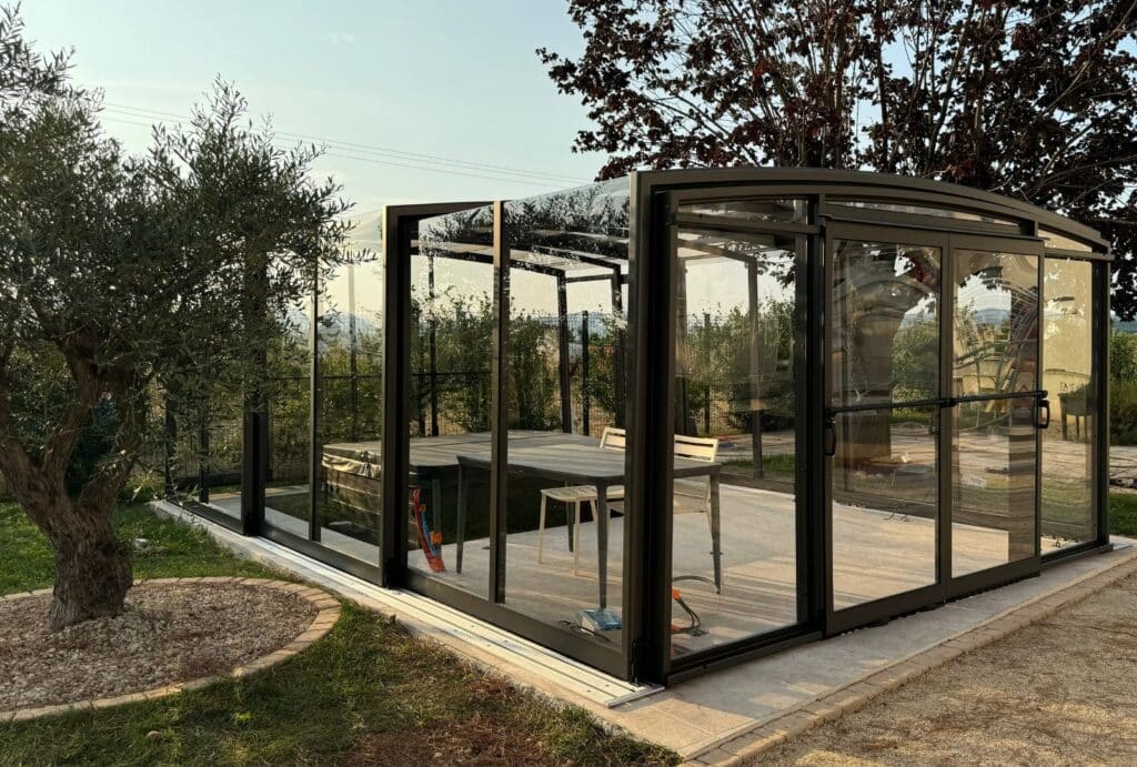 Installation d’un abri de spa modèle Contest à Mercurol-Veaunes