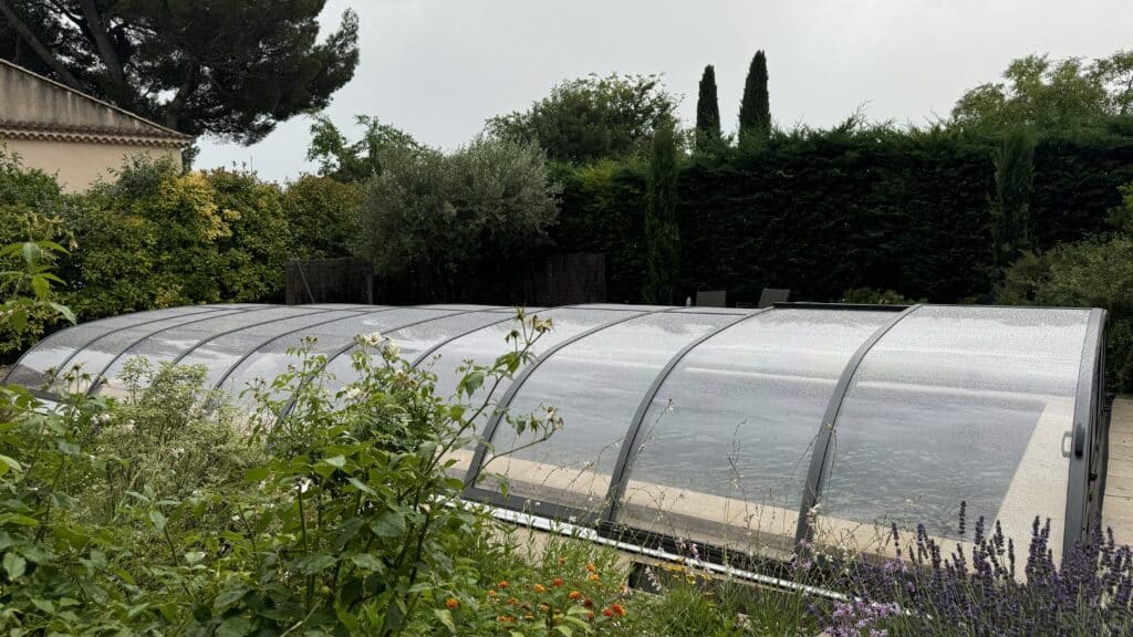 installation d'un abri piscine à carpentras